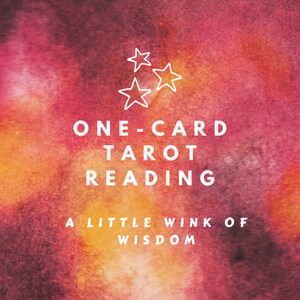 Betaalbare kaart met één kaart Tarotlezen / goedkope korting verkoop liefde toekomst carrière relatie romantiek advies paranormaal begaafd ja nee beslissing één vraag