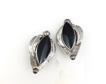 401742007677 Vtg Mexico Ribbed Scroll Shaped Clips Earrings 925 Sterling 1 38 In Er 510