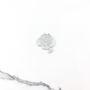 Vintage 925 Sterling Silver Hawaiian Islands Souvenir Charm Pendant Necklace