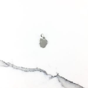 Vintage 925 Sterling Silver Boy Charm Pendant Necklace