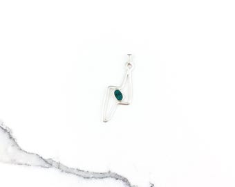 ヴィンテージ 925 スターリングシルバー ミニマル マルチカラー