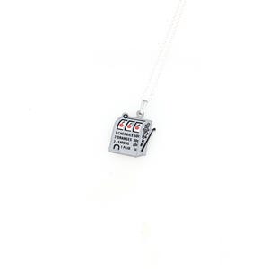 Vintage 925 Sterling Silver Casino Gambling Slot Machine Charm Pendant