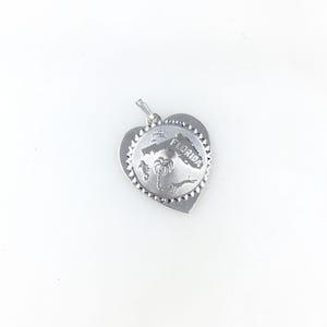 Vintage 925 Sterling Silver Florida State Charm Pendant Necklace