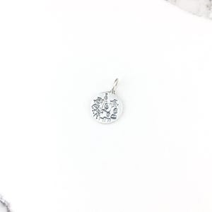 Vintage 925 Sterling Silver Mexico Kids Charm Pendant Necklace