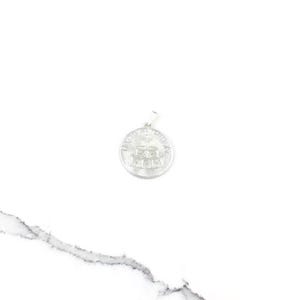 Vintage 925 Sterling Silver Happy Birthday Charm Pendant Necklace