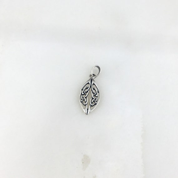 Vintage 925 Sterling Silver Infinity Celtic Knot … - image 3