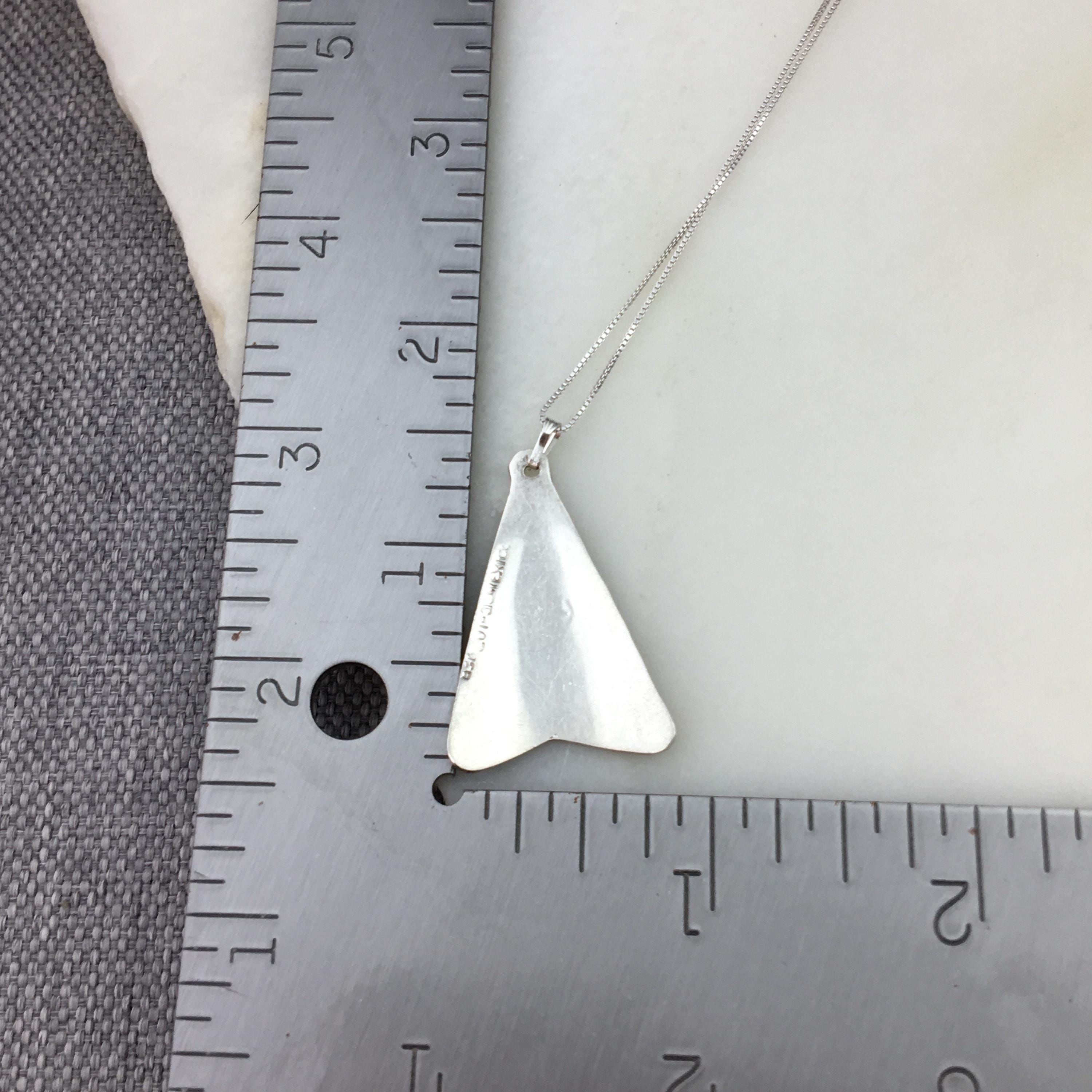 ヴィンテージ 925 スターリングシルバー メキシコ タスコ ブルー