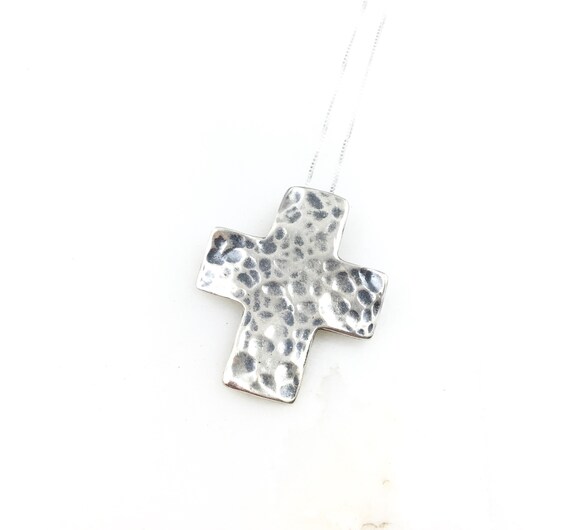 Silpada hammered cross best sale necklace
