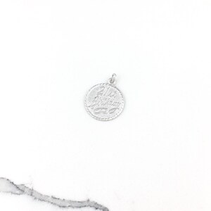 Vintage 925 Sterling Silver 21st Birthday Charm Pendant
