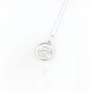 Vintage 925 Sterling Silver Zodiac Scorpio Scorpion Charm Pendant Necklace