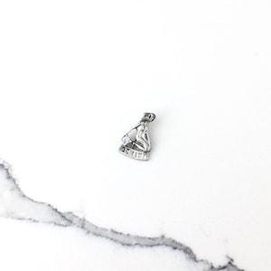 Vintage 925 Sterling Silver Zodiac Gemini Charm Pendant Necklace