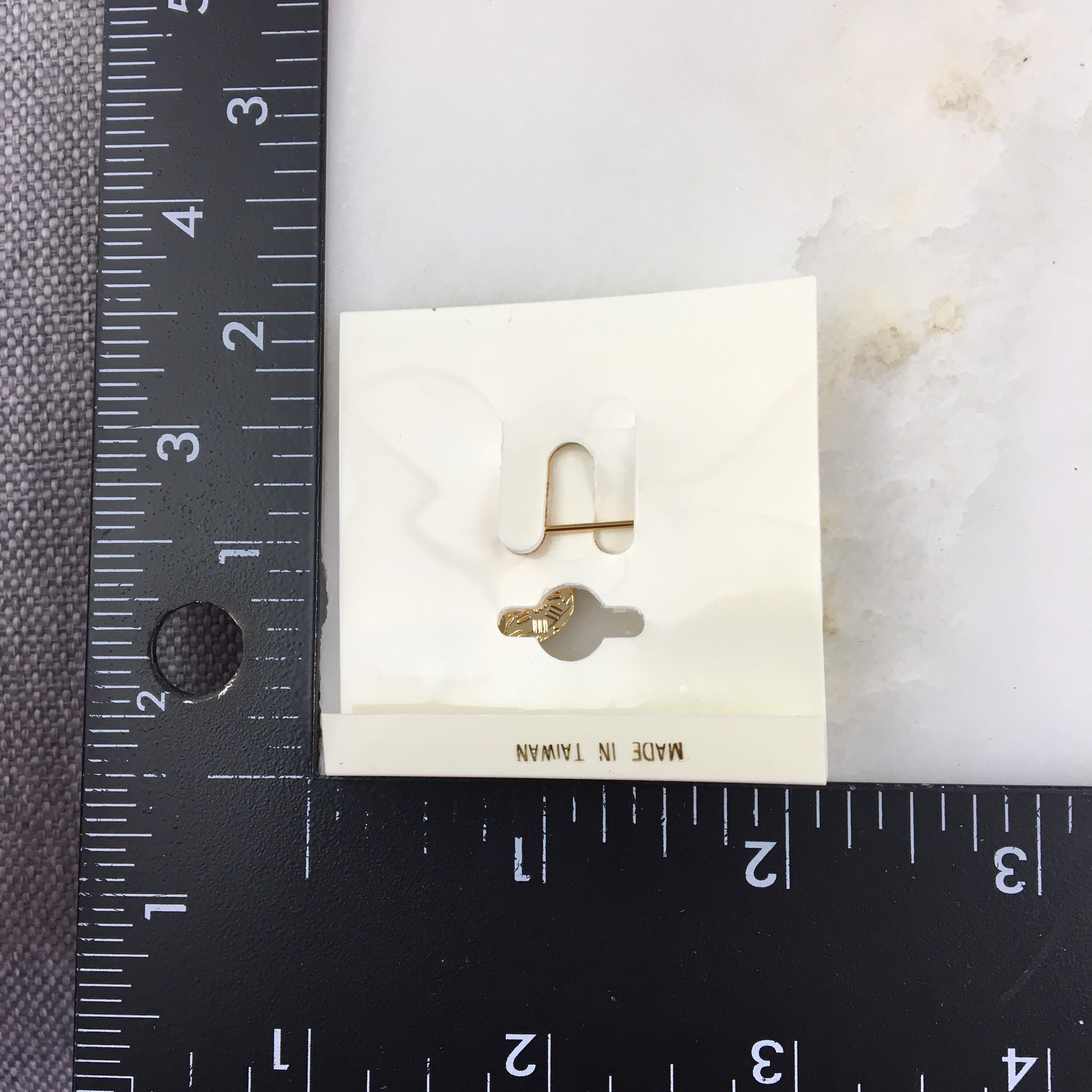 訳あり商品 ゴールドトーン ヴィンテージ エナメル パープル 中国七宝焼き 装身具