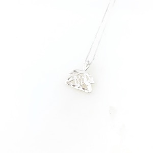 Vintage 925 Sterling Silver Phone Charm Pendant Necklace