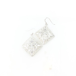 Vintage 925 Sterling Silver Filigree Dangle Earrings