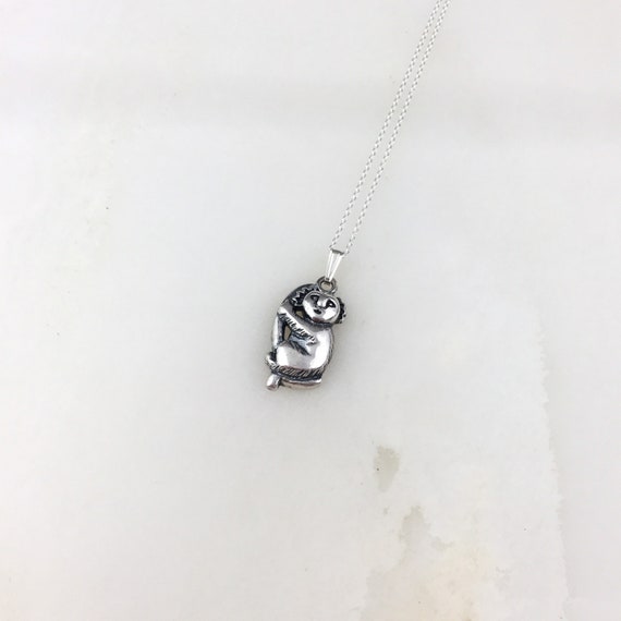 Vintage 925 Sterling Silver Koala Bear Charm Pend… - image 3