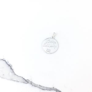 Vintage 925 Sterling Silver Happy Birthday Charm Pendant Necklace