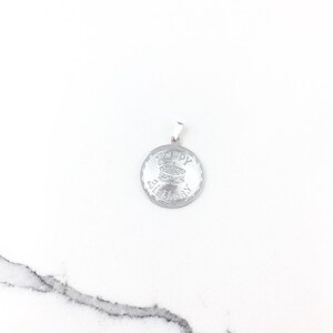 Vintage 925 Sterling Silver Happy Birthday Charm Pendant Necklace