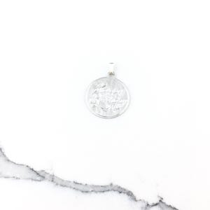 Vintage 925 Sterling Silver Happy Birthday Charm Pendant Necklace