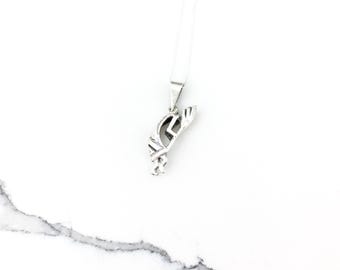 Collier Amérindien En Argent - Pendentif Kokopelli - Occasion