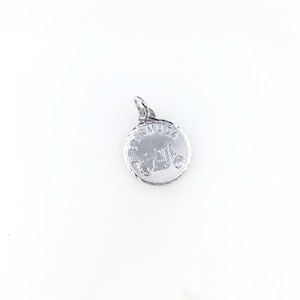 Vintage 925 Sterling Silver Bermuda Travel Souvenir Charm Pendant Necklace