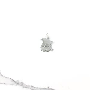 Vintage 925 Sterling Silver Canada Travel New Brunswick Souvenir Charm Pendant Necklace