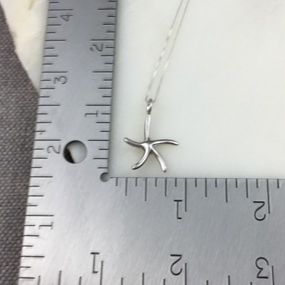 Vintage 925 Sterling Silver Starfish Beach Tropic… - image 2