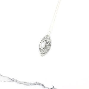 Vintage 925 Sterling Silber Minimal Charm Anhänger Halskette