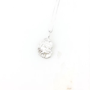Vintage 925 Sterling Silver Santa Claus Christmas Charm Pendant Necklace