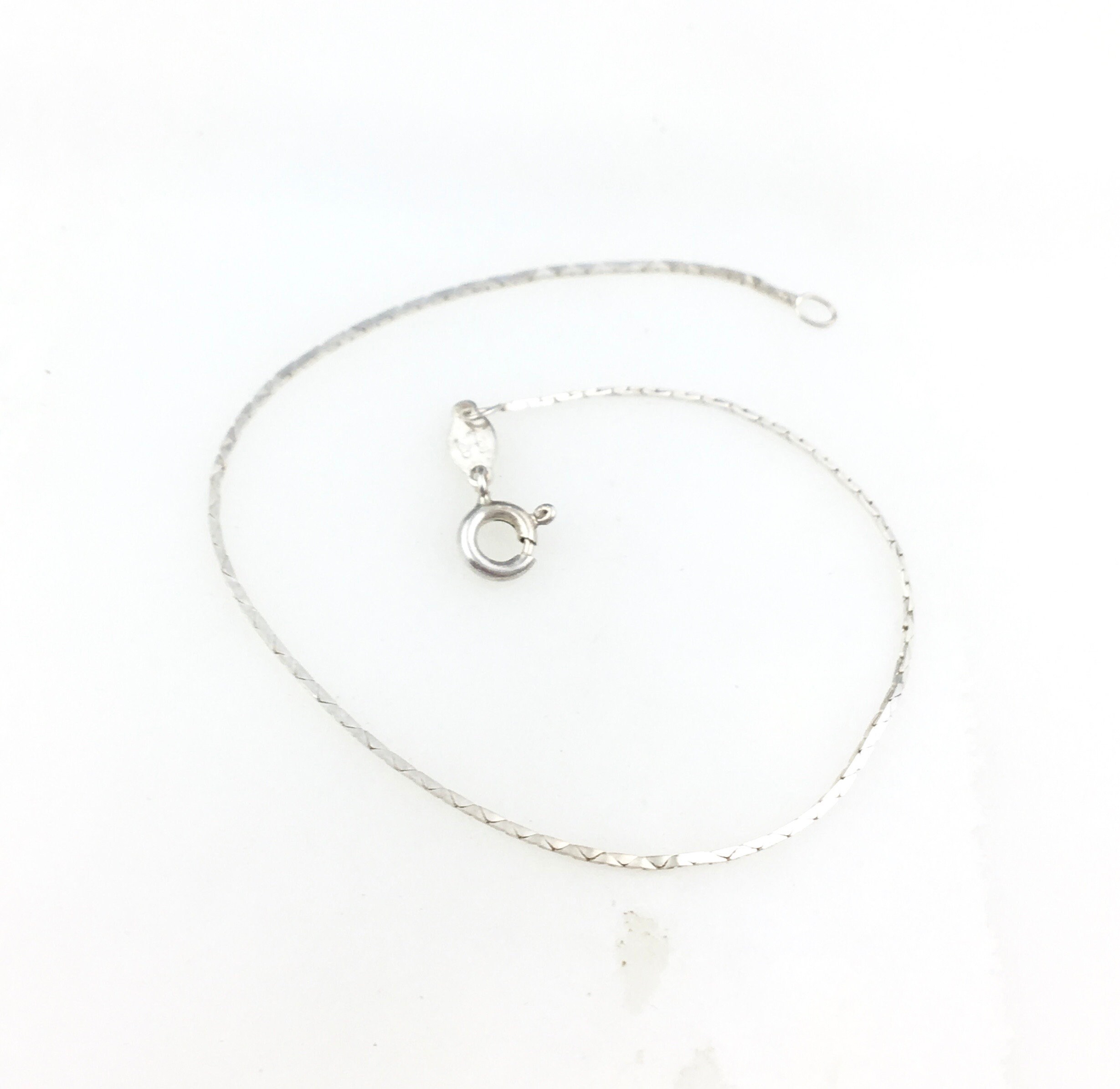 アクセサリー vintage silver925 chain bracelet Vintage Sterling Silver 925 Women's Men's Jewelry Chain