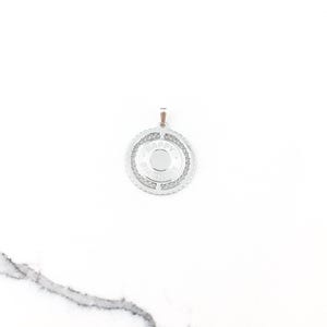 Vintage 925 Sterling Silver Happy Birthday Charm Pendant Necklace