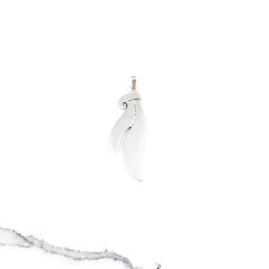 Vintage 925 Sterling Silver Mexico Taxco Modernist Pendant Necklace
