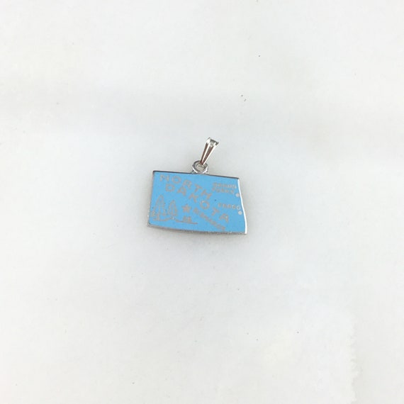 Vintage 925 Sterling Silver North Dakota State Tr… - image 2