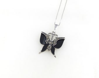 Jewelryonclick Pure Cabochon Black Onyx Silver Pendant Marquise Charms Healing Handmade Antique Necklace Jewelryonclick Pure Cabochon Black Onyx Silver Pendant Marquise Charms Healing Handmade Antique Necklace