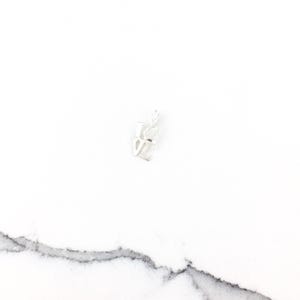 Vintage 925 Sterling Silver Love Charm Pendant Necklace