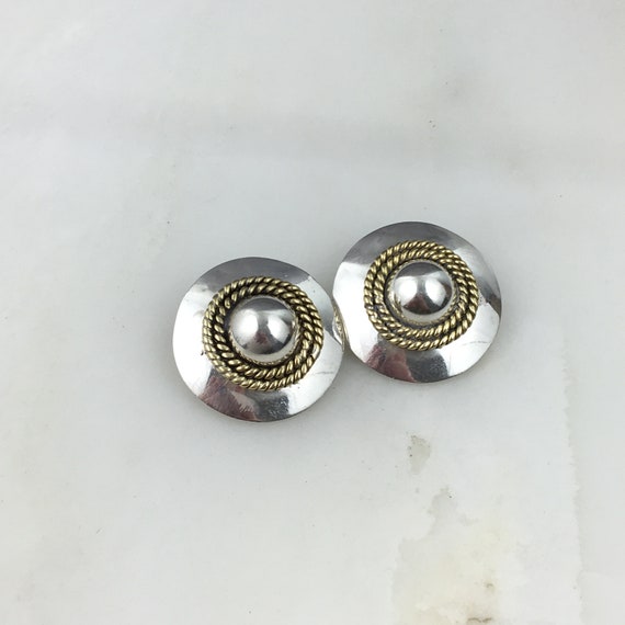Vintage 925 Sterling Silver Mexico Taxco Modernis… - image 3