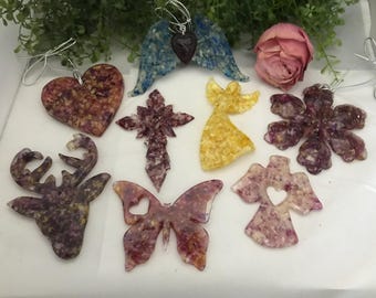 Ornament from flowers