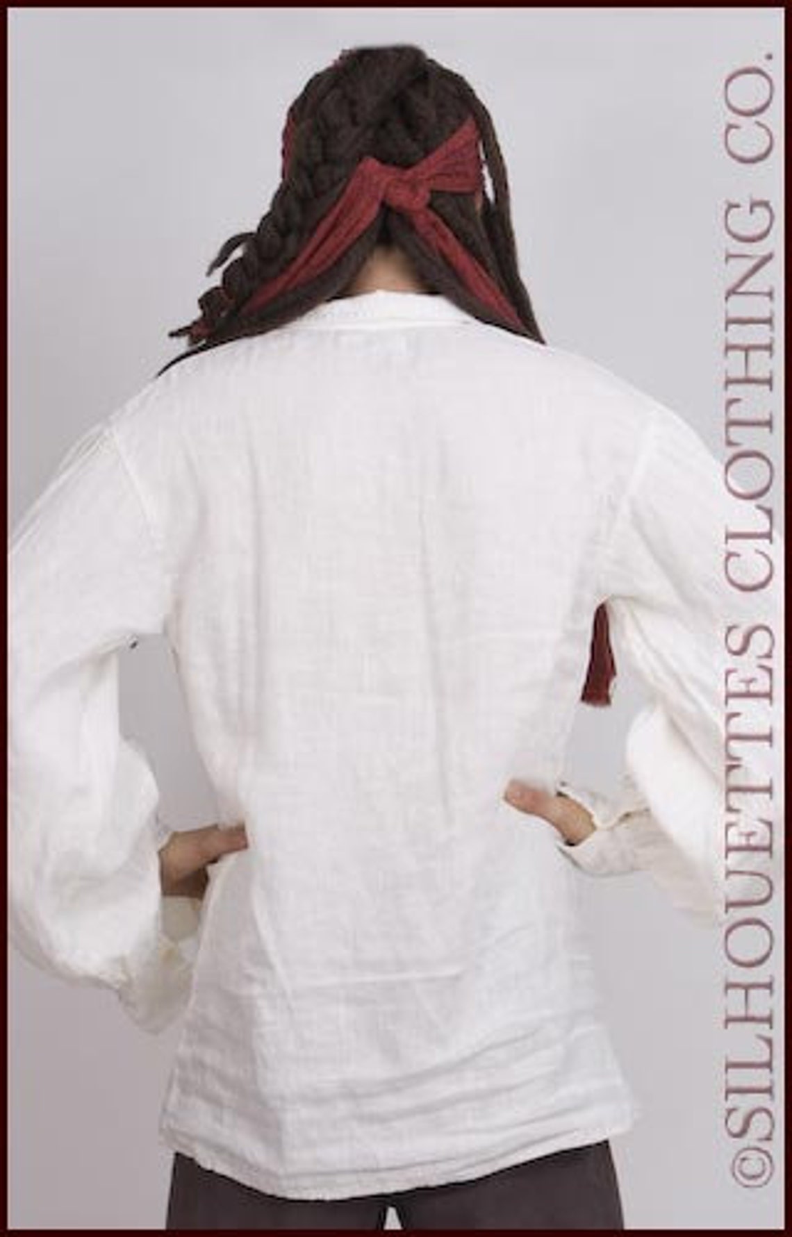 linen pirate shirt