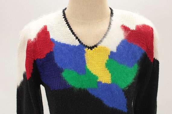 Vintage Lauren Cole Sweater Womens Small Color Bl… - image 5