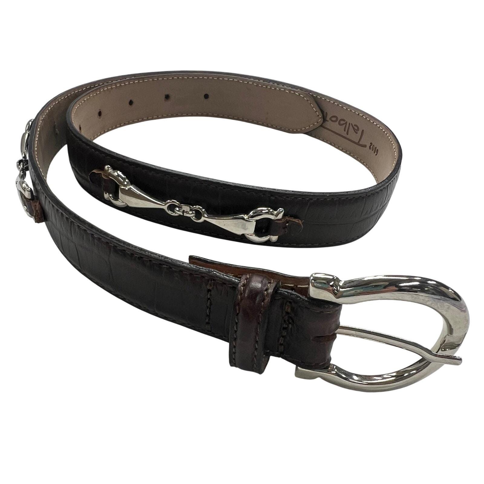 Black Leather Equestrian Bit Belt Silver Horsebit Buckle Adjustable XL Chic Hadley Black Horse Bit Belt | Avara main image 2