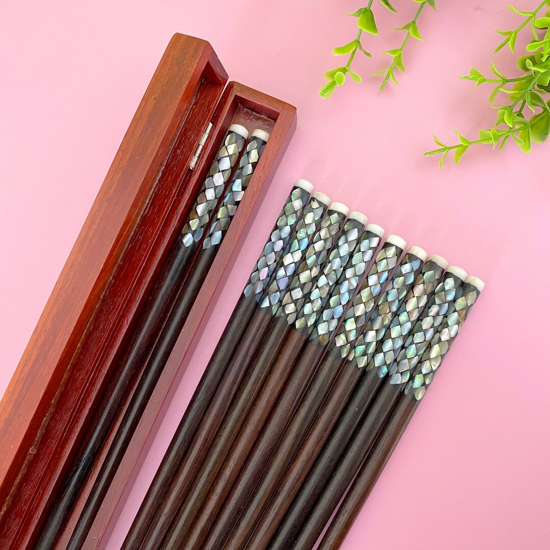 Personalized Rosewood Chopsticks, Custom Engraved Name Wooden Chopstick ...