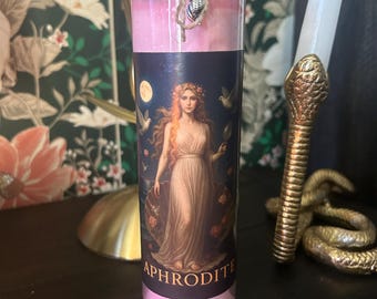 Aphrodite Ritual Candle – Love, Beauty & Divine Connection