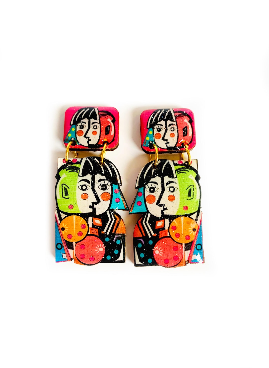Cubist Earrings
