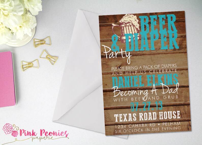 Beer Diapers Party Baby Shower Invitation Dad Baby Shower Etsy Beer Diapers Party Baby Shower Invitation Dad Baby Shower Etsy