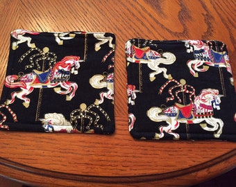 Fabric Coasters Set of 4