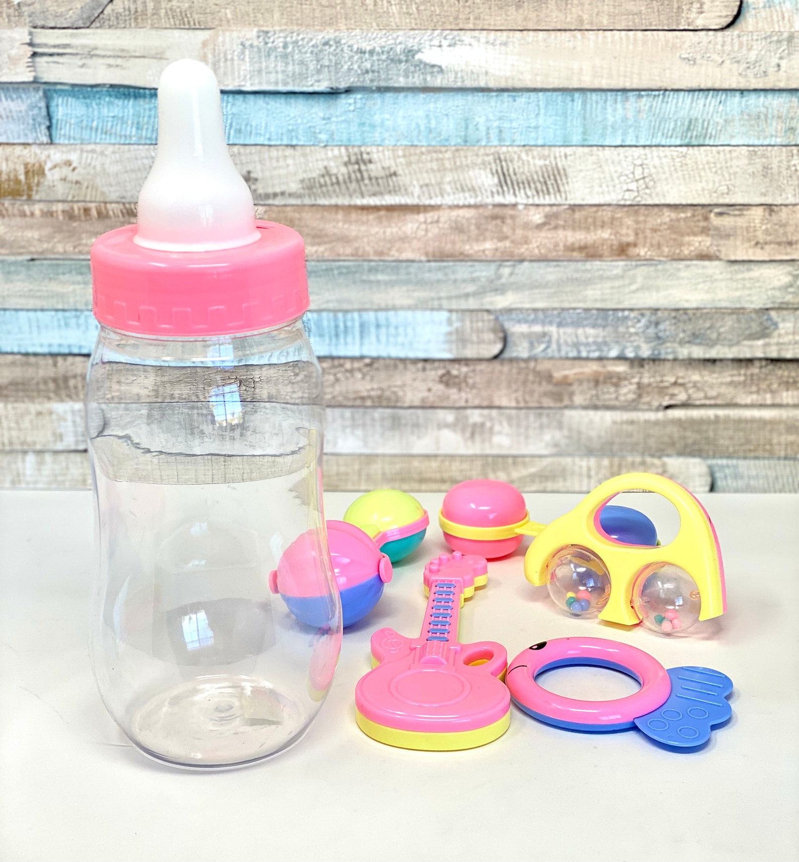 Plastic Jumbo Baby Bottle 11in Filled With Party Favors for Etsy