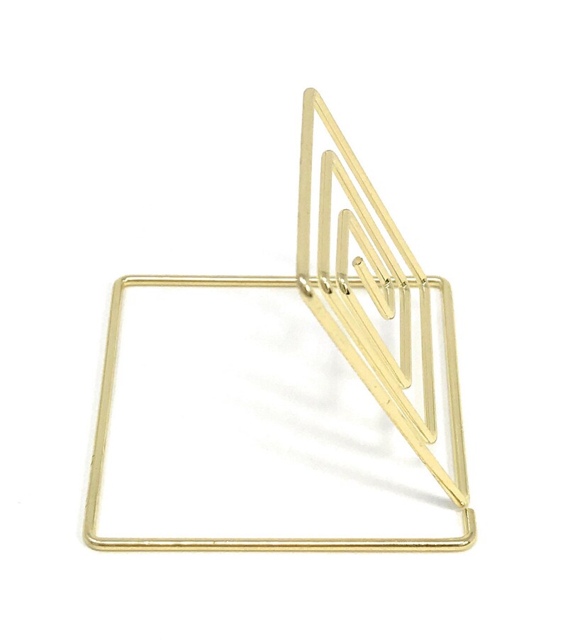 Wire Place Card Holder for Weddings Dinner Parties Photo Etsy