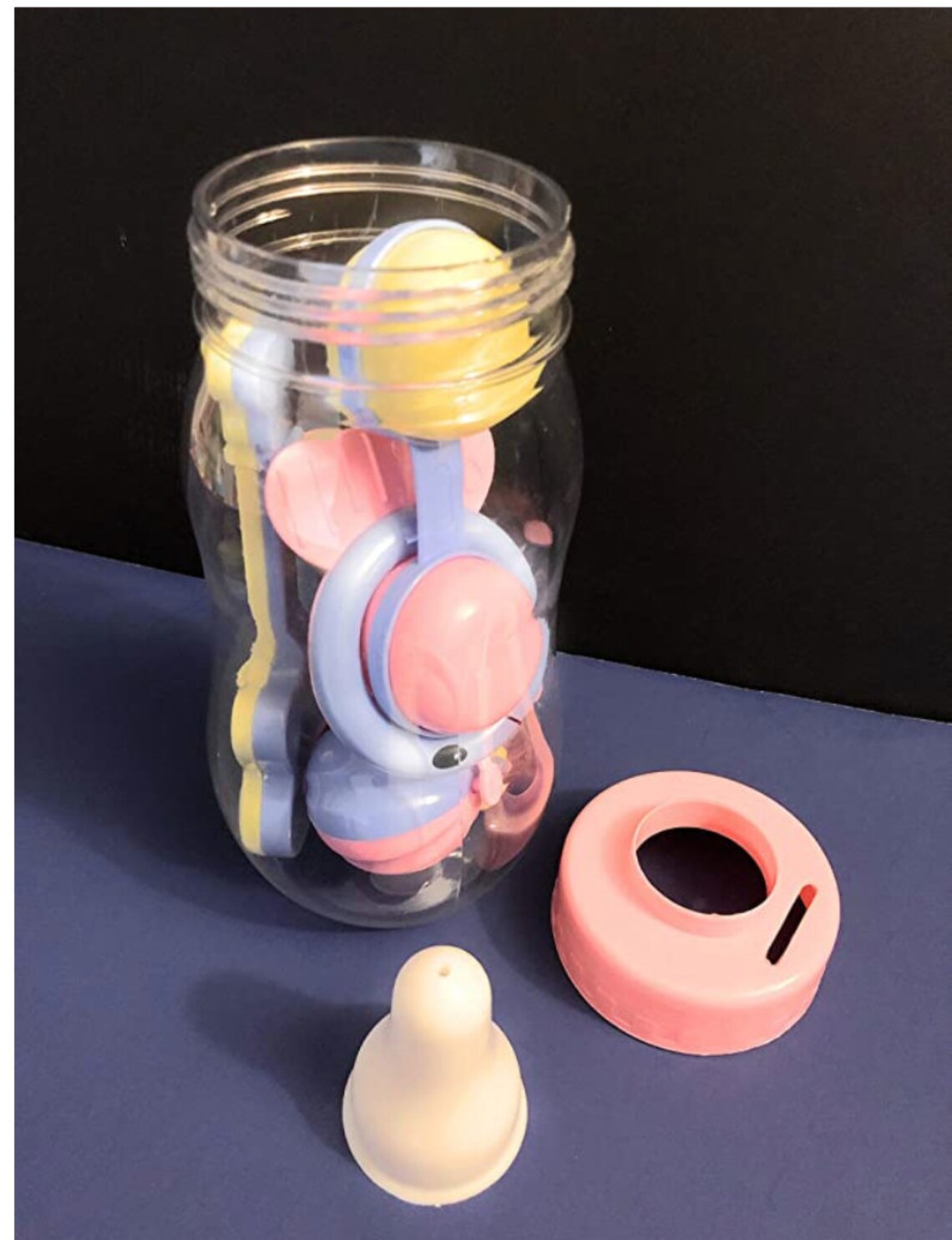 Plastic Jumbo Baby Bottle 11in Filled with Party Favors for Etsy