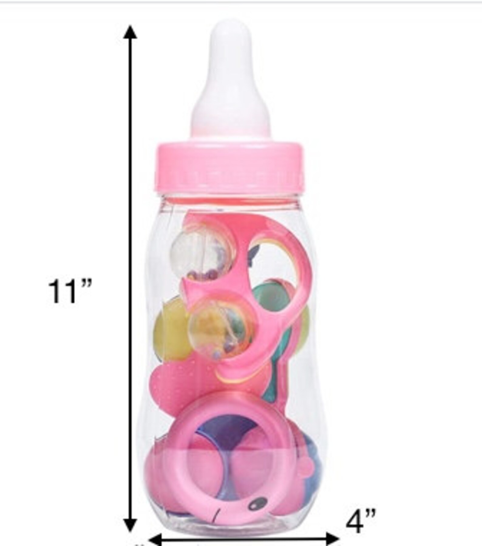 Plastic Jumbo Baby Bottle 11in Filled With Party Favors for Etsy