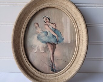 Vintage Fried Ballerina Art