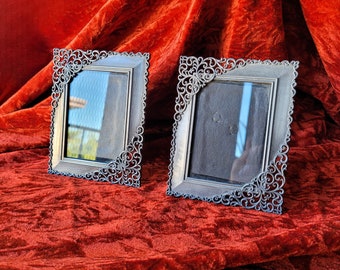 Set of vintage metal frames